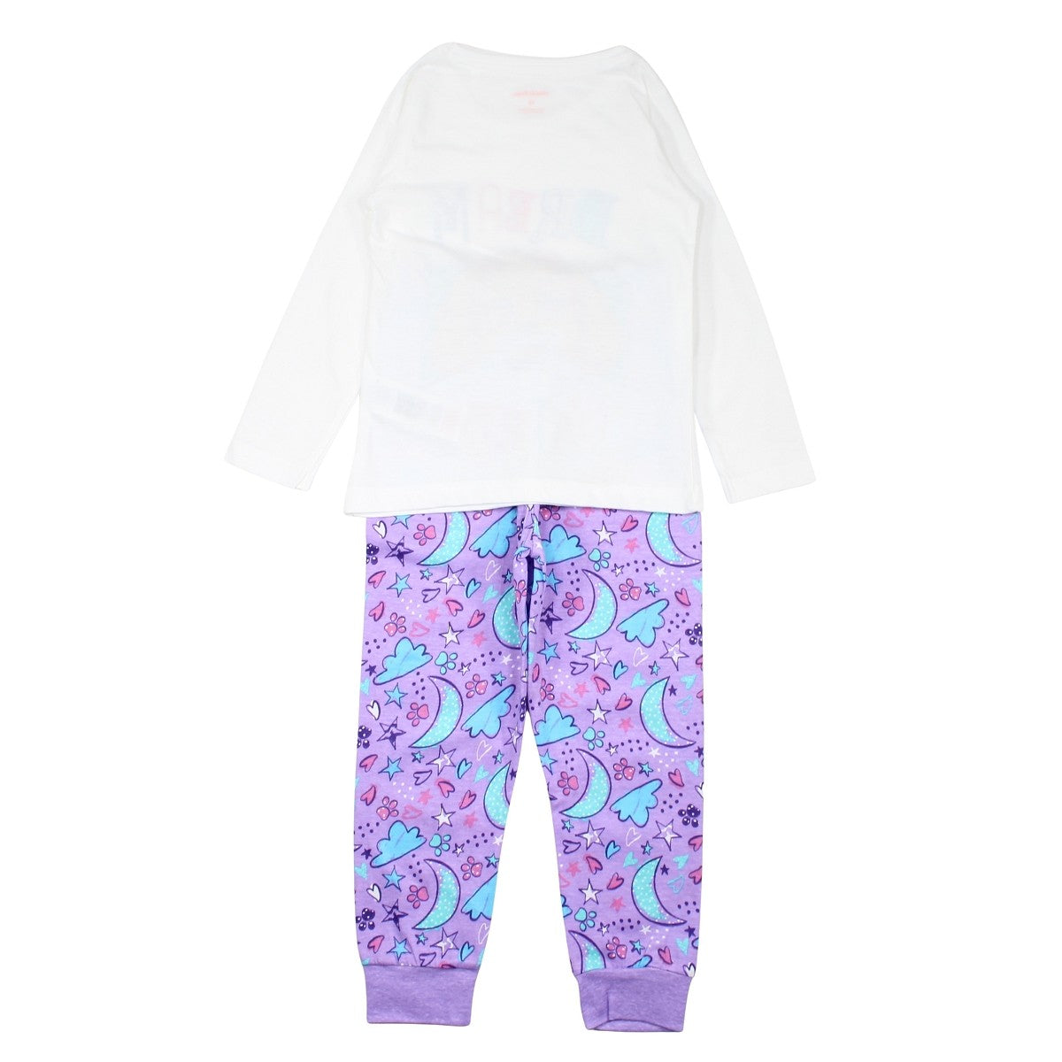 Pyjama fille Minnie - 8A Fille - Enfant - Blanc - 100% Coton - TrendyFlair