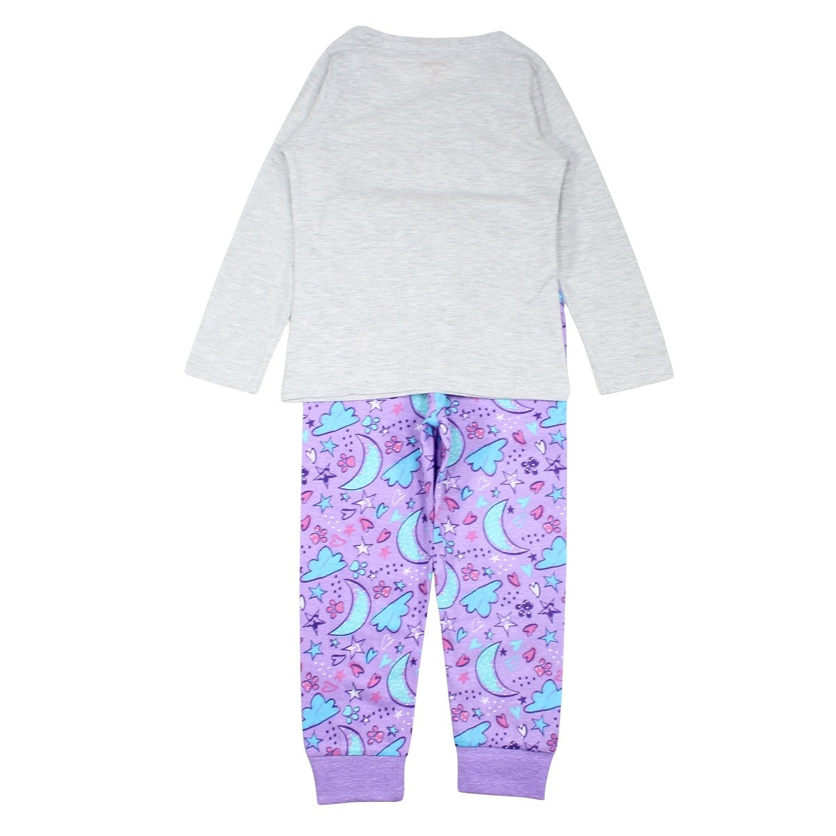 Pyjama fille Minnie - 8A Fille - Enfant - Gris - 100% Coton - TrendyFlair