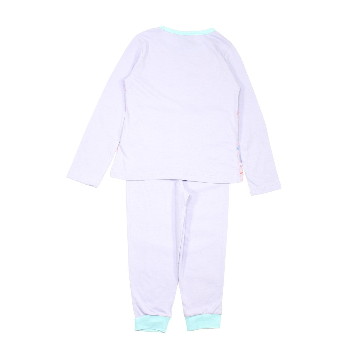 Pyjama coton Fille La Reine des Neiges - 3A Fille - Enfant - Mauve - 100% Coton - TrendyFlair