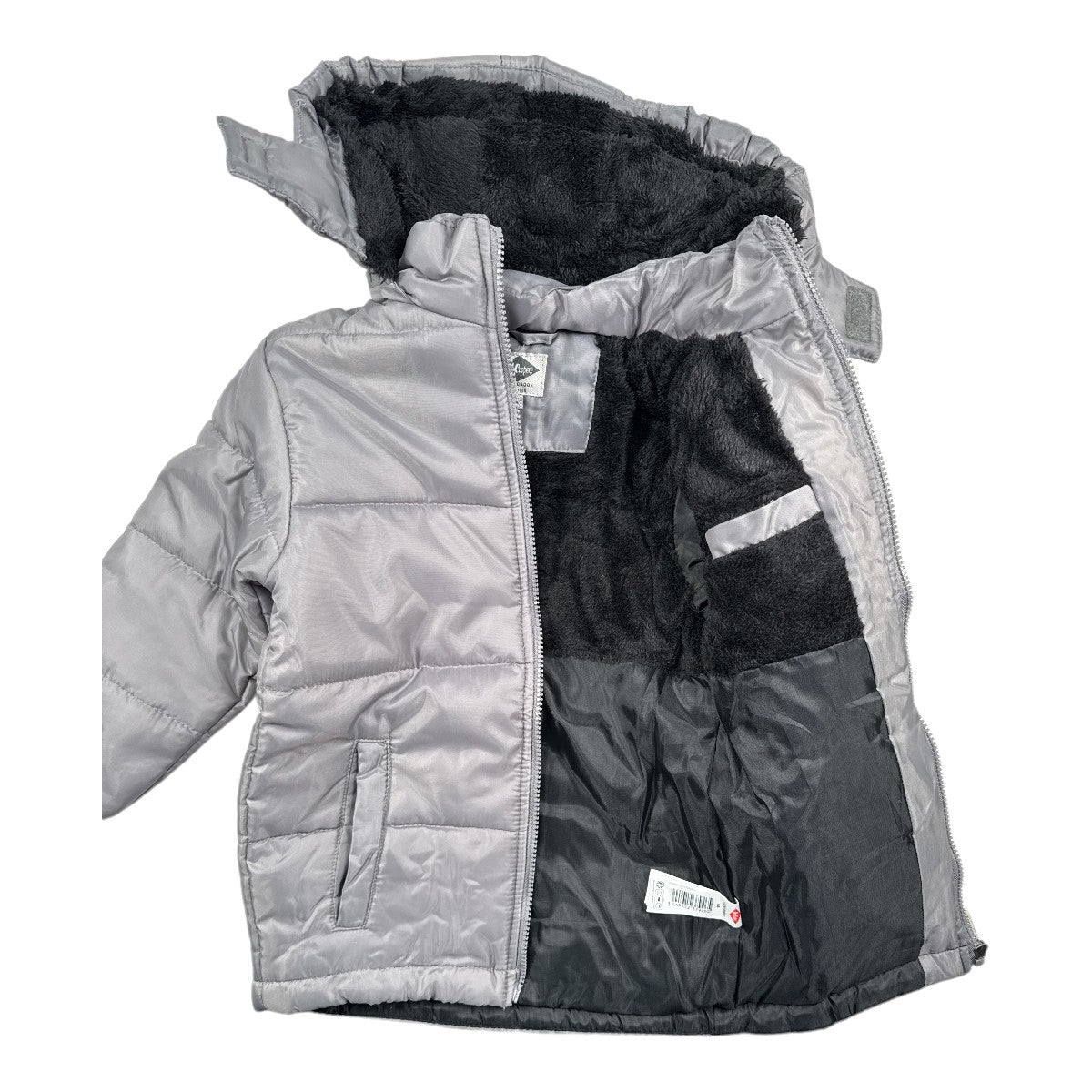 Parka garçon Lee Cooper - 4A Garçon - Enfant - Gris - 100% Polyester LINNING SHERPA - TrendyFlair