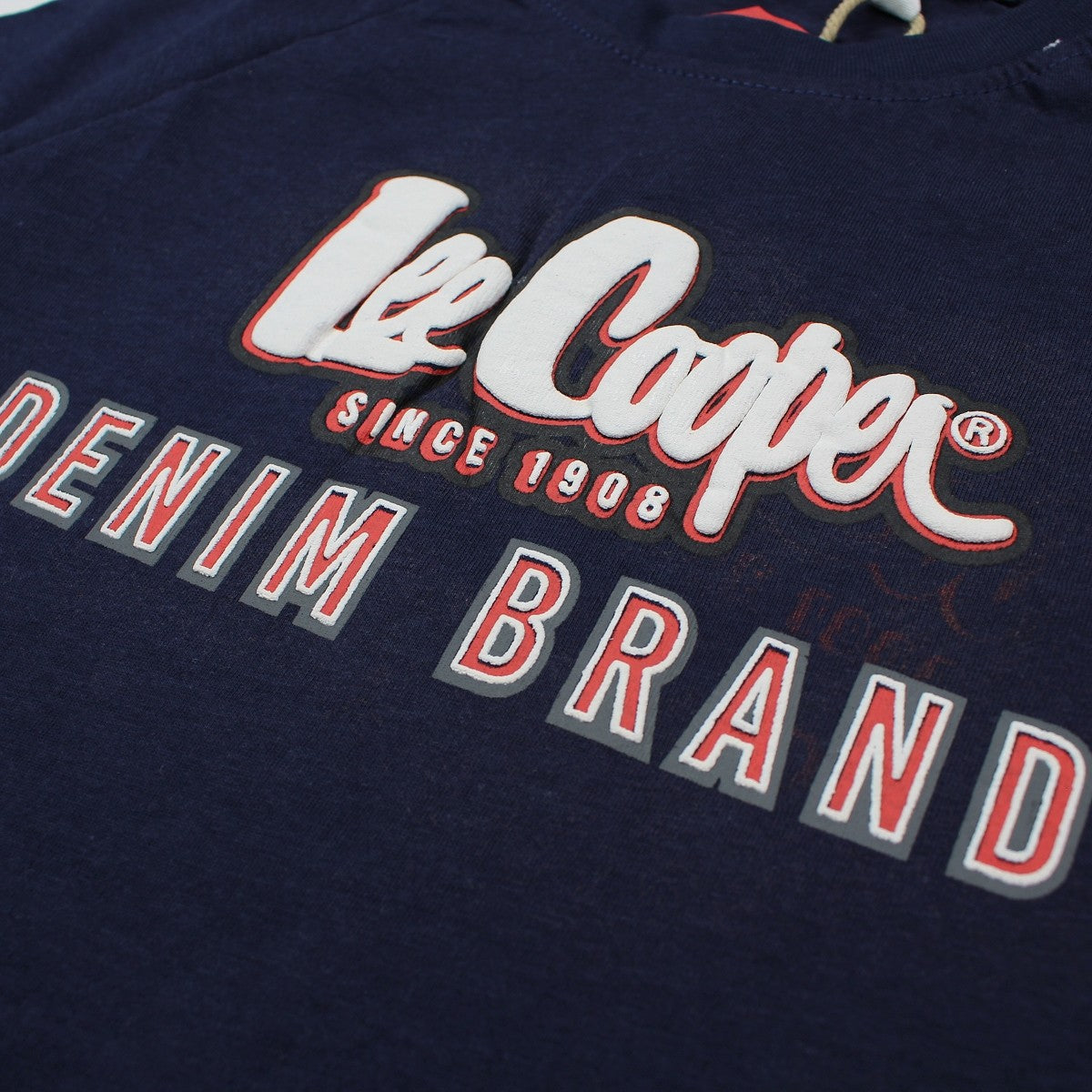 T-Shirt Lee Cooper - 6A Garçon - Enfant - Marine - 100 % Coton - 150 GSM - TrendyFlair