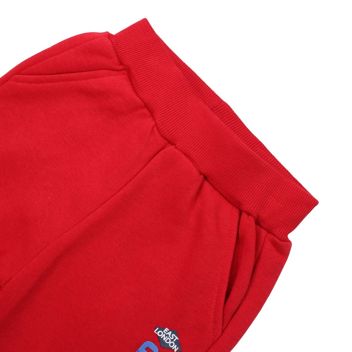 Pantalon de jogging Lee Cooper - 4A Garçon - Enfant - Rouge - 80 % Polyester - 20 % Coton - TrendyFlair