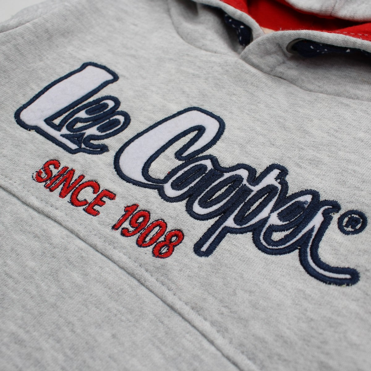 Sweat capuche Lee Cooper - 4A Garçon - Enfant - Gris - 60 % Coton - 40 % Polyester - Gris: 90 % Coton - 10 % viscose - TrendyFlair