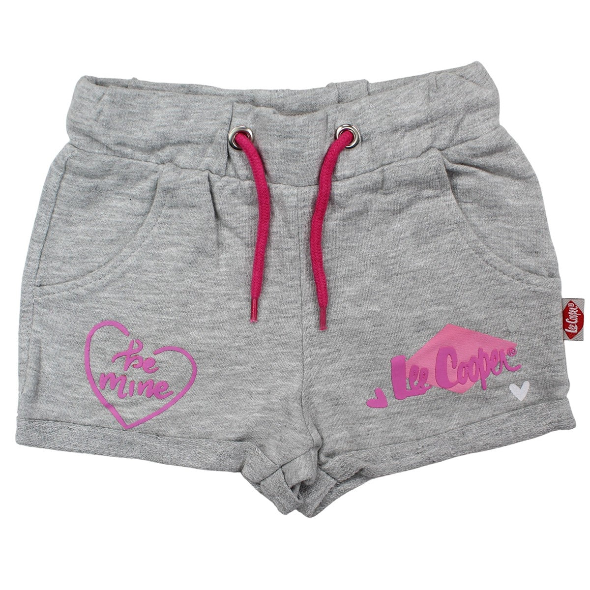 Short fille Lee Cooper - 6A Fille - Enfant - Gris - 90 % Coton - 10 % viscose - TrendyFlair