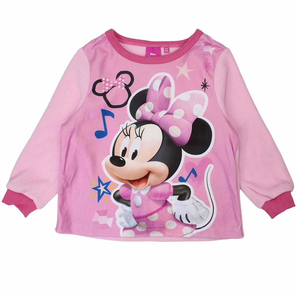 Pyjama polaire Minnie - 3A Fille - Enfant - Rose - 100 % Polyester - polaire - TrendyFlair