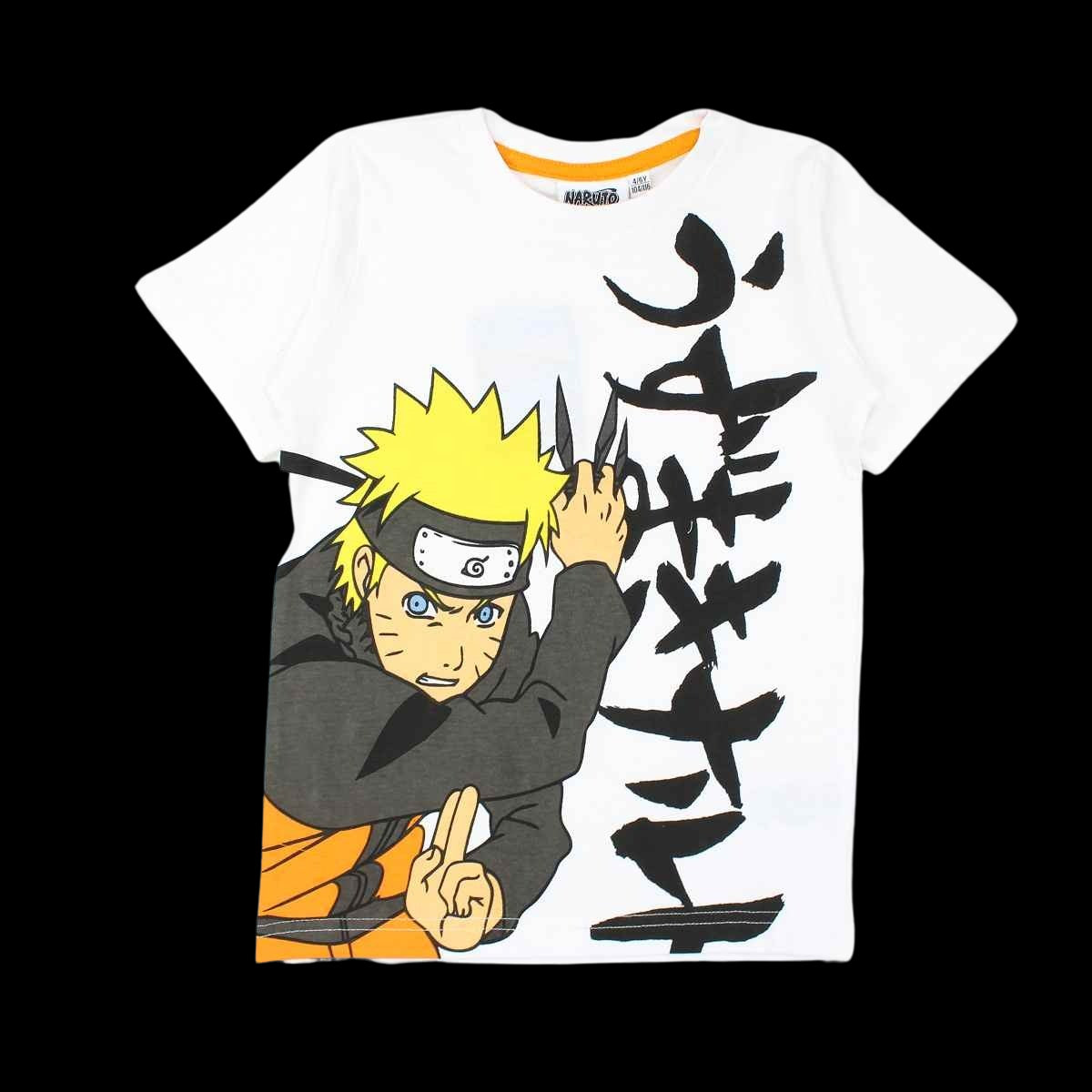 Ensemble Naruto - 4/6A Garçon - Enfant - Blanc - 100 % Coton - TrendyFlair