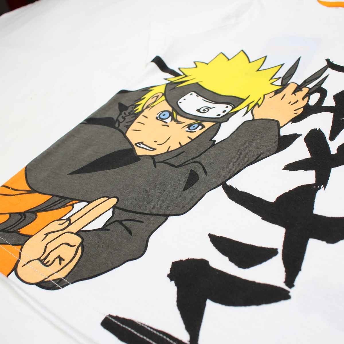 Ensemble Naruto - 4/6A Garçon - Enfant - Blanc - 100 % Coton - TrendyFlair