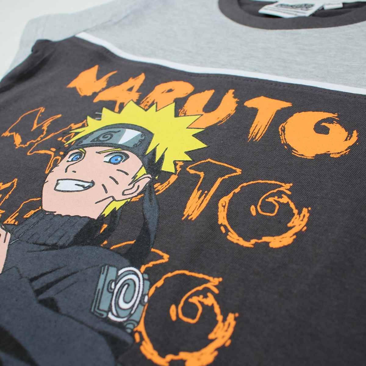 Ensemble Naruto - 7/8A Garçon - Enfant - Gris - 93 % Coton - 7 % Polyester - TrendyFlair