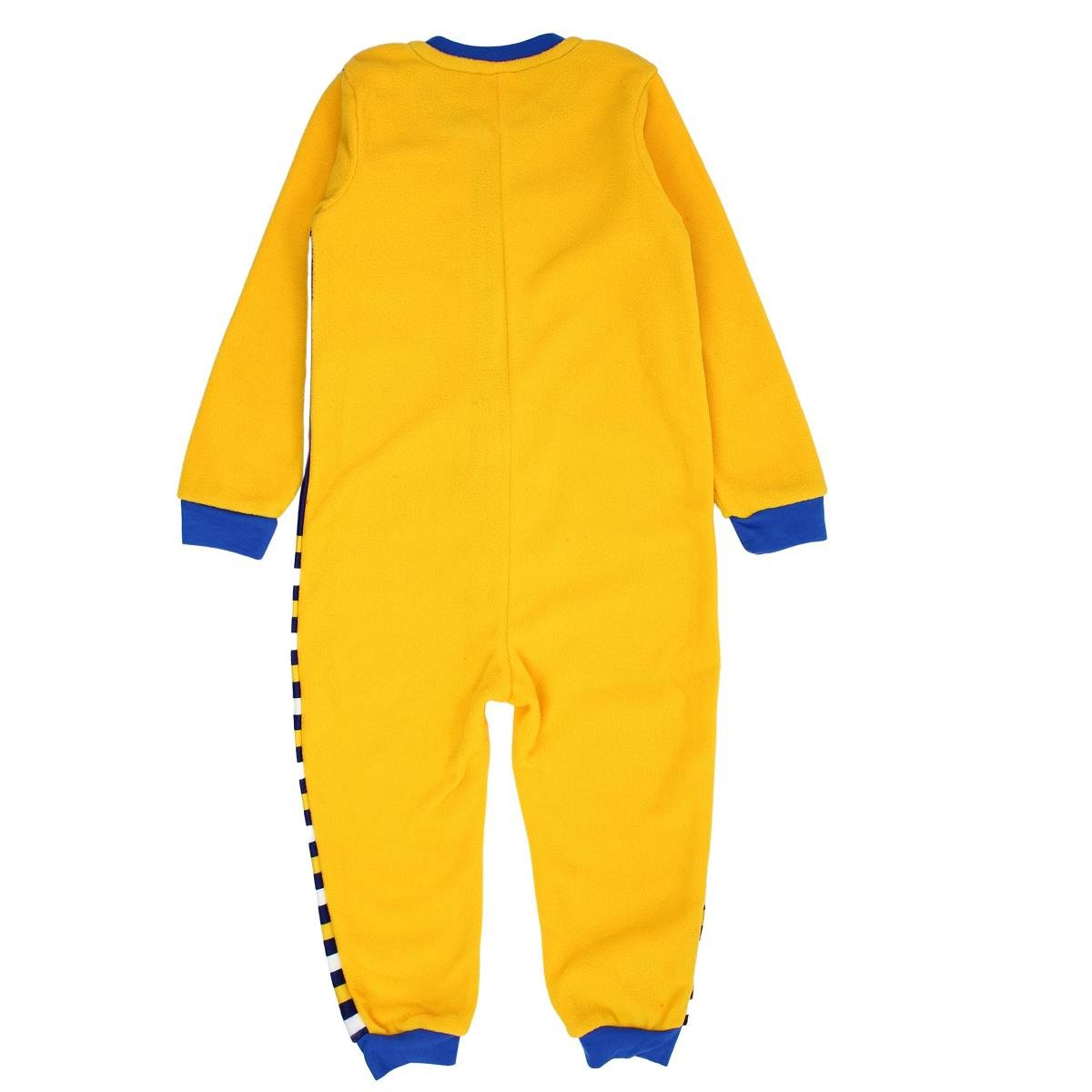 Combinaison Le Roi Lion - 4/5A Garçon - Enfant - Jaune - 100 % Polyester - 190 gsm Polaire - TrendyFlair