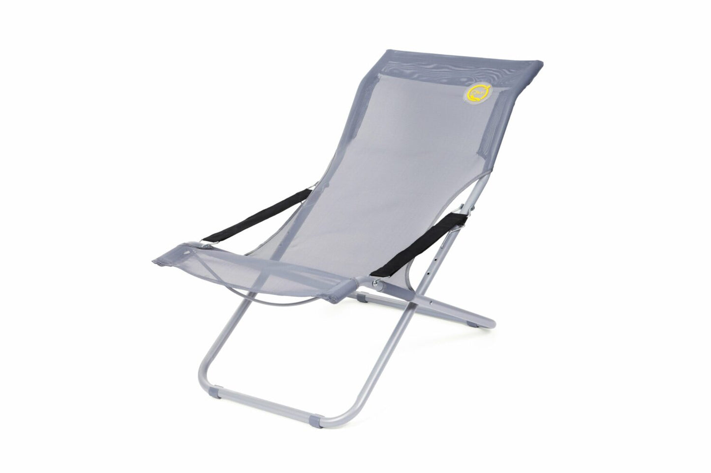 Fauteuil relax de jardin 3 positions pliable - Résistant aux intempéries et confortable | Compact et facile à ranger | Gris | TRENDYFLAIR