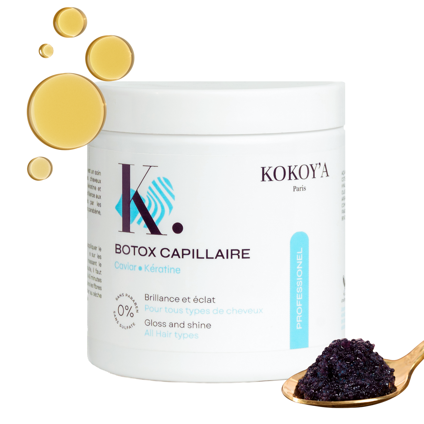 BOTOX CAPILLAIRE 250ML | Soin Régénérant Profond - Réparation Immédiate et Hydratation Intense | TRENDYFLAIR