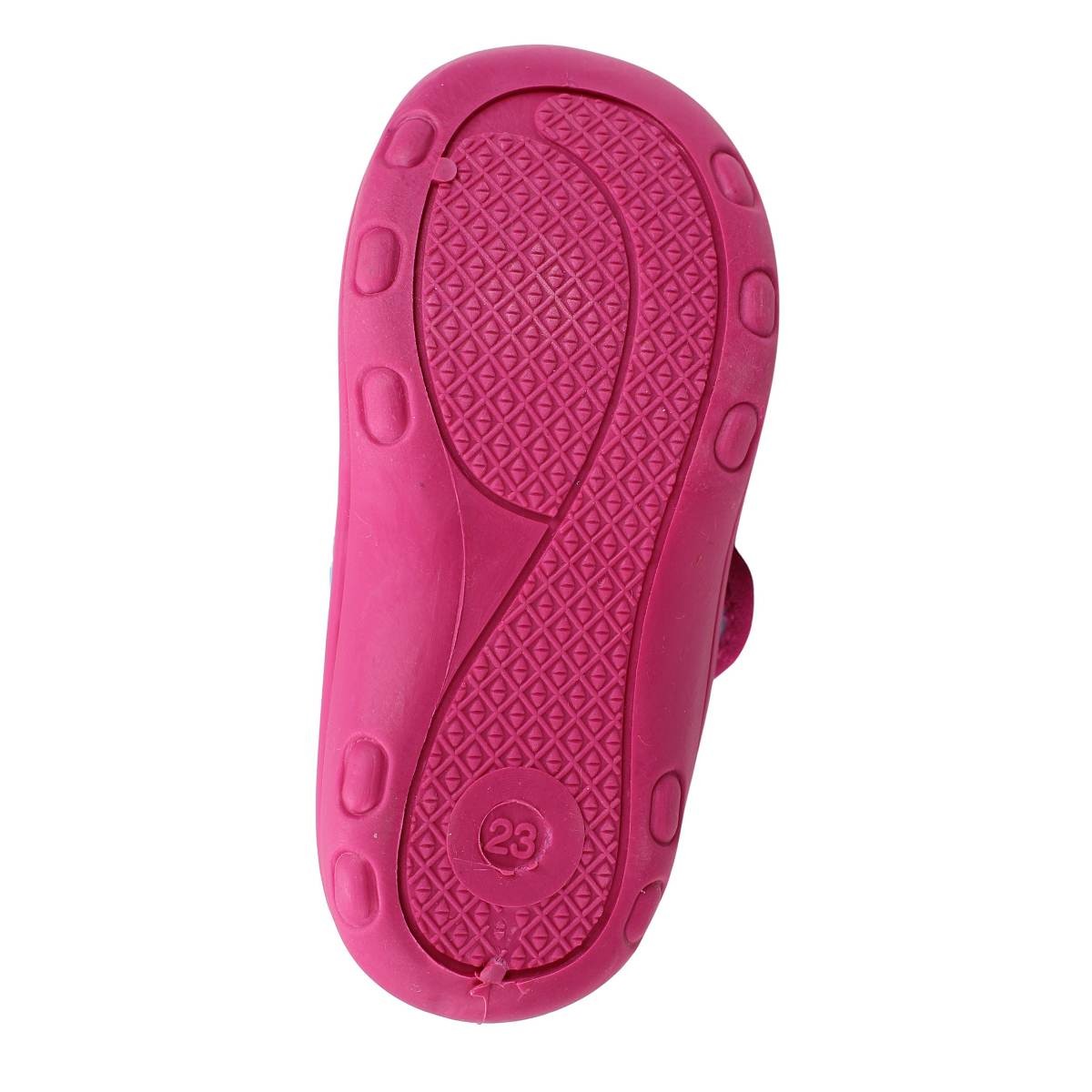 Chausson La Reine des Neiges - 23 Fille - Enfant - Bleu - 100 % Polyester - TrendyFlair