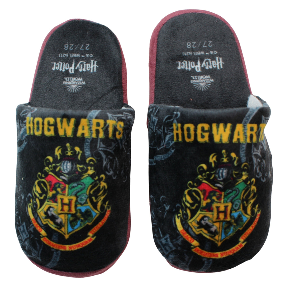 Pantoufle Harry Potter - 27/28 Garçon - Enfant - Noir - 100 % Polyester - TrendyFlair