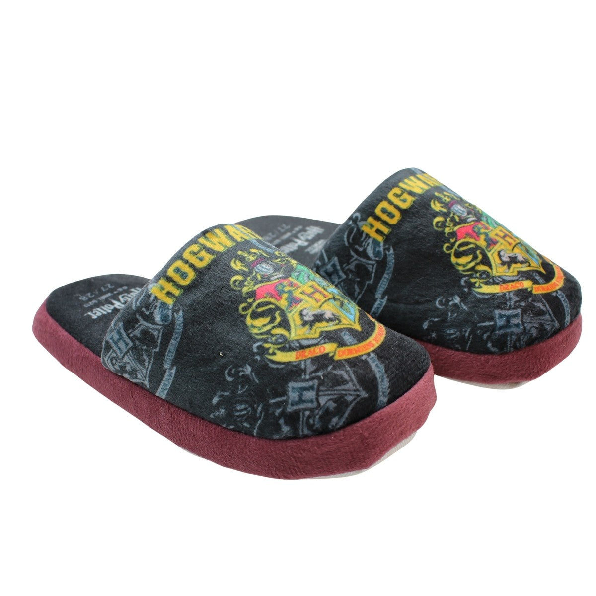 Pantoufle Harry Potter - 27/28 Garçon - Enfant - Noir - 100 % Polyester - TrendyFlair