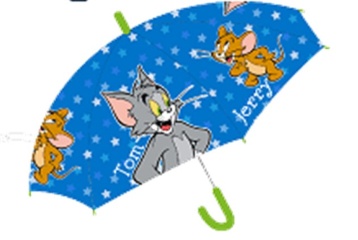 Parapluie Tom & Jerry 695 cm - TU Garçon - Enfant - Bleu - 100% Poe FOGGY/TRANSPARENT - TrendyFlair