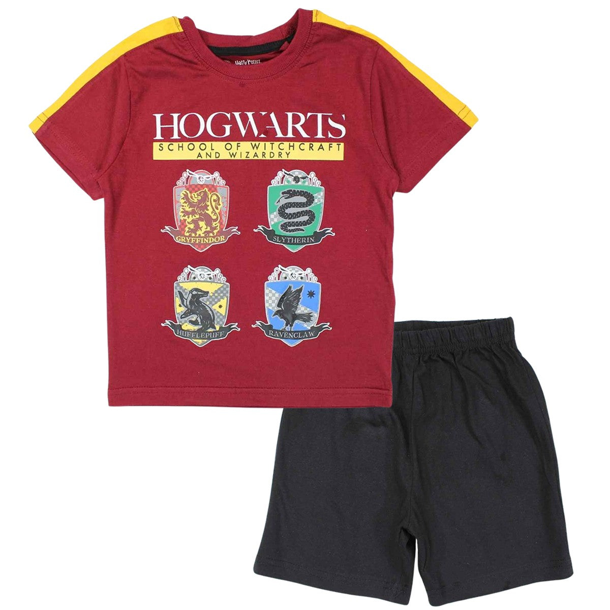 Ensemble Harry Potter - 4A Garçon - Enfant - Bordeaux - 100 % Coton - TrendyFlair