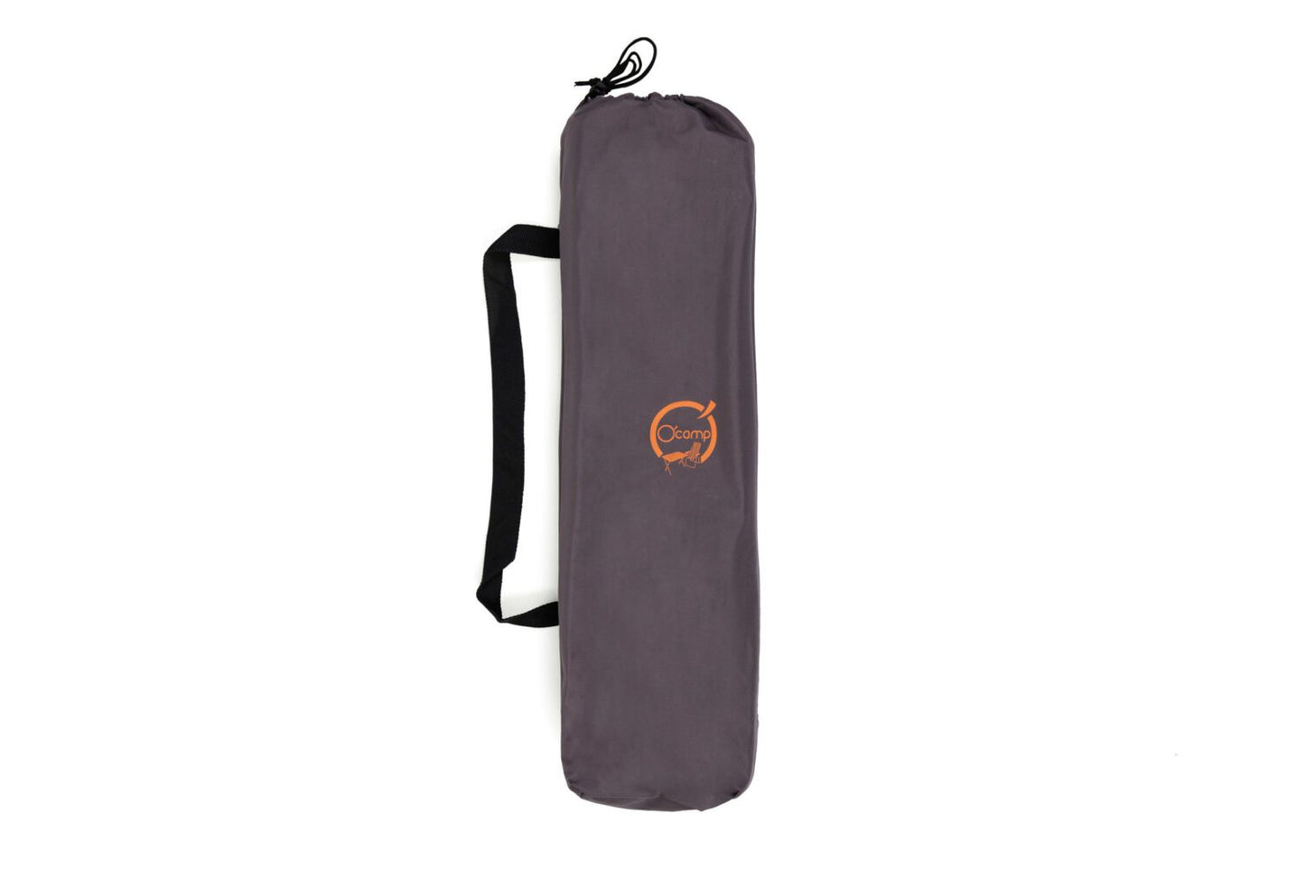 Table à lattes de camping - O'Camp - Housse de transport inclus - Légère et durable | Facile à transporter | 70 x 70 x 70 cm | Gris anthracite | TRENDYFLAIR