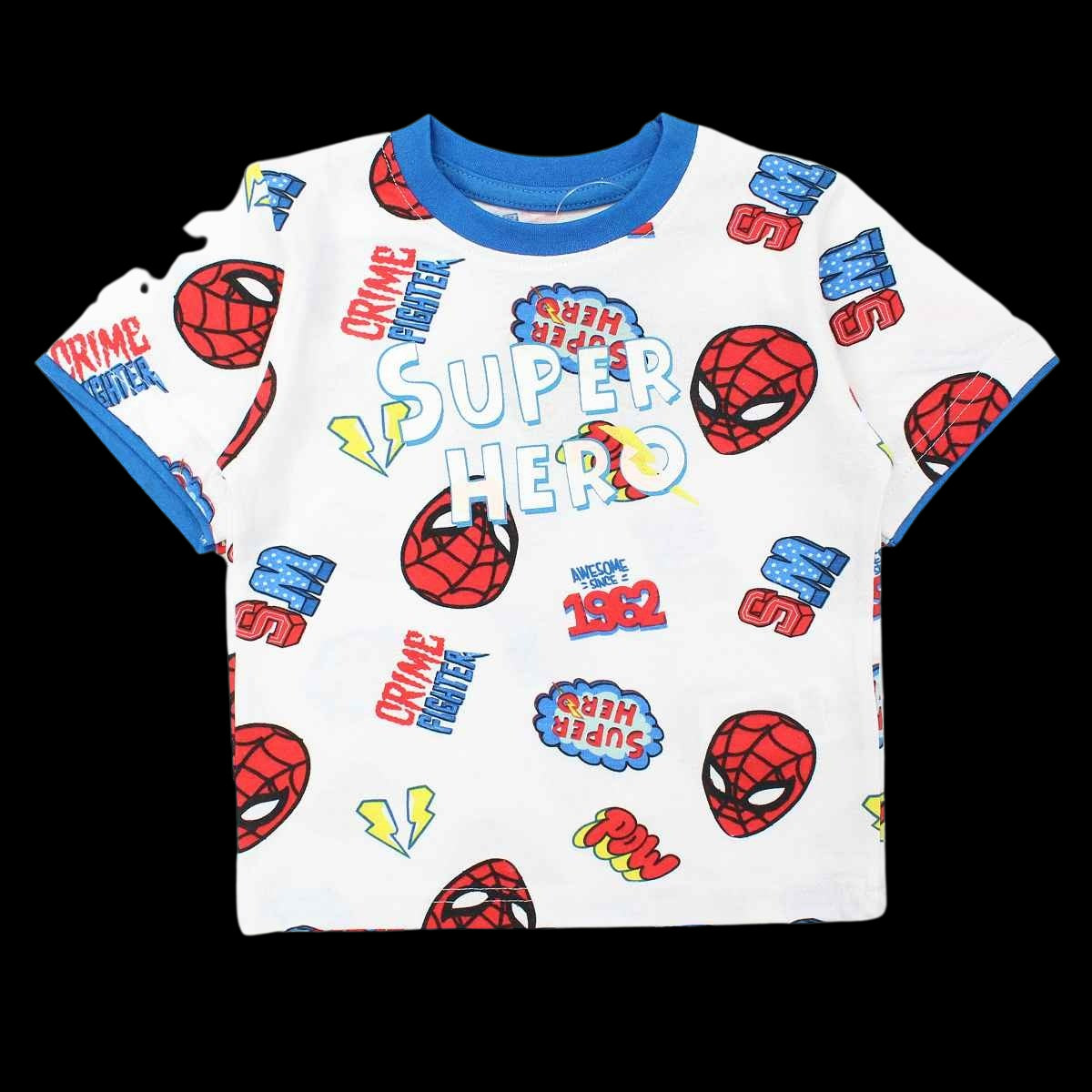 Ensemble Spiderman - 3A Garçon - Enfant - Bleu - 100 % Coton - TrendyFlair