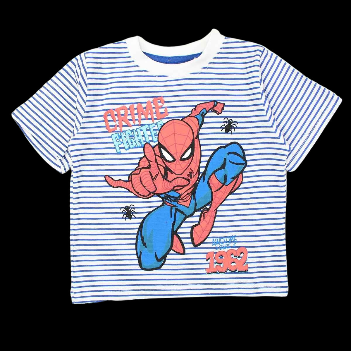 Ensemble Spiderman - 3A Garçon - Enfant - Bleu - 100 % Coton - TrendyFlair