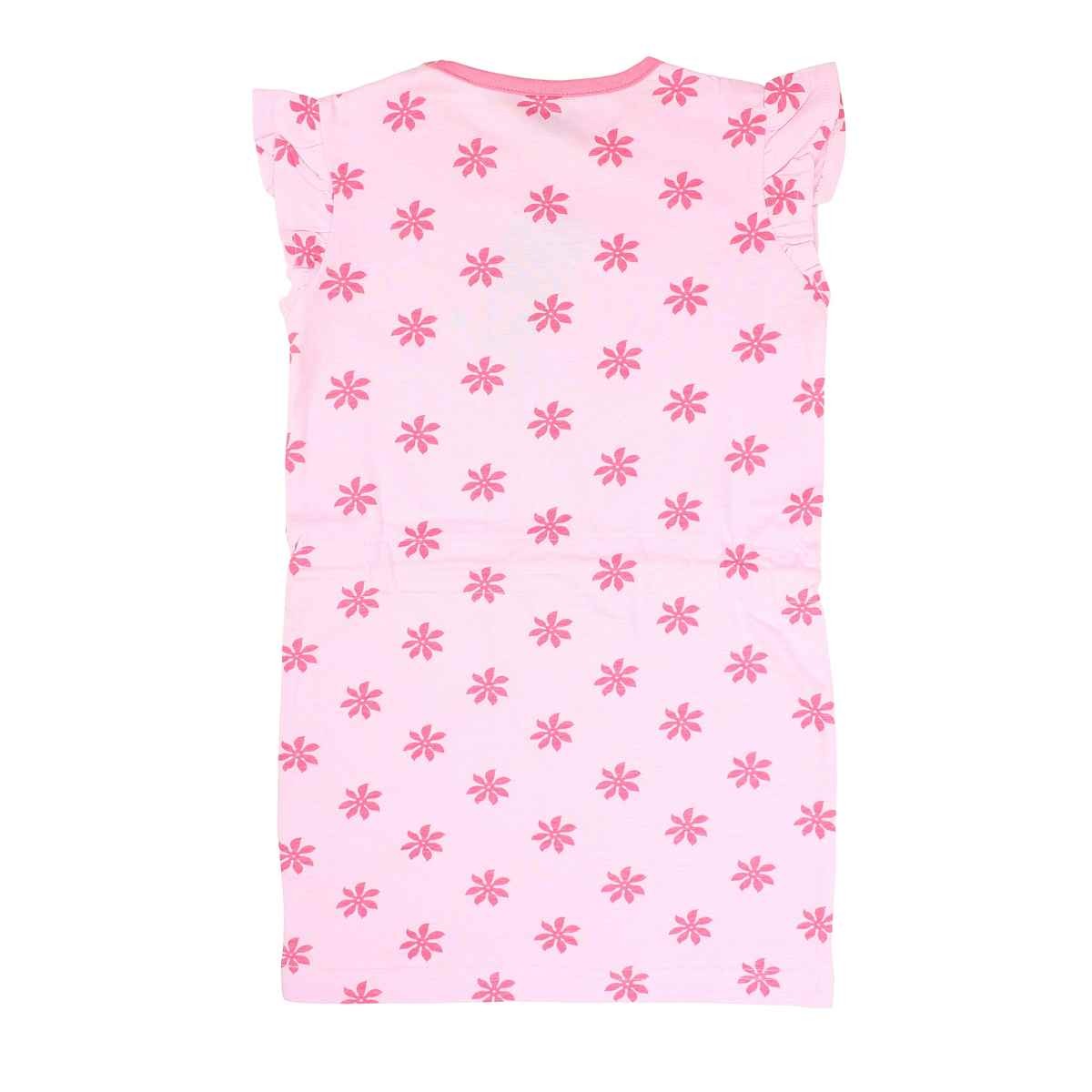 Robe Lilo Stitch - 4A Fille - Enfant - Rose - 100 % Coton - TrendyFlair