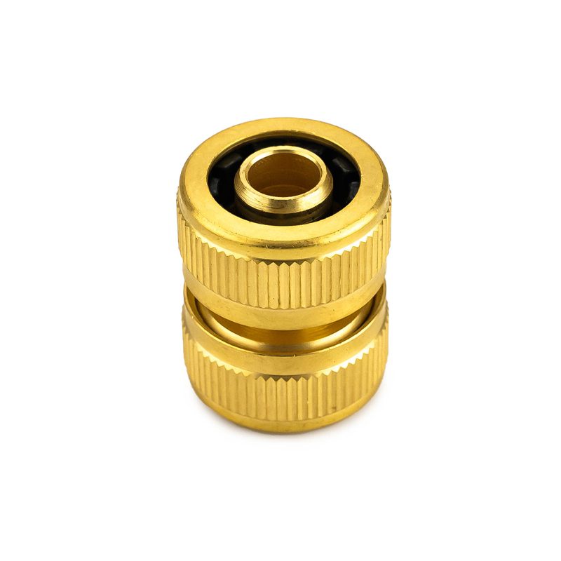 Raccord réparateur pour tuyau d'arrosage - Suan - En laiton | 13 mm | Résistant à la corrosion | TRENDYFLAIR