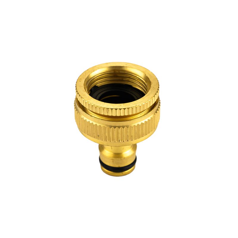 Nez de robinet pour tuyau d'arrosage - Suan - En laiton - 19 et 25 mm | Résistant à l'usure et durable | Facile à installer | Laiton massif | Adapté à tous les types de tuyaux d'arrosage | TRENDYFLAIR