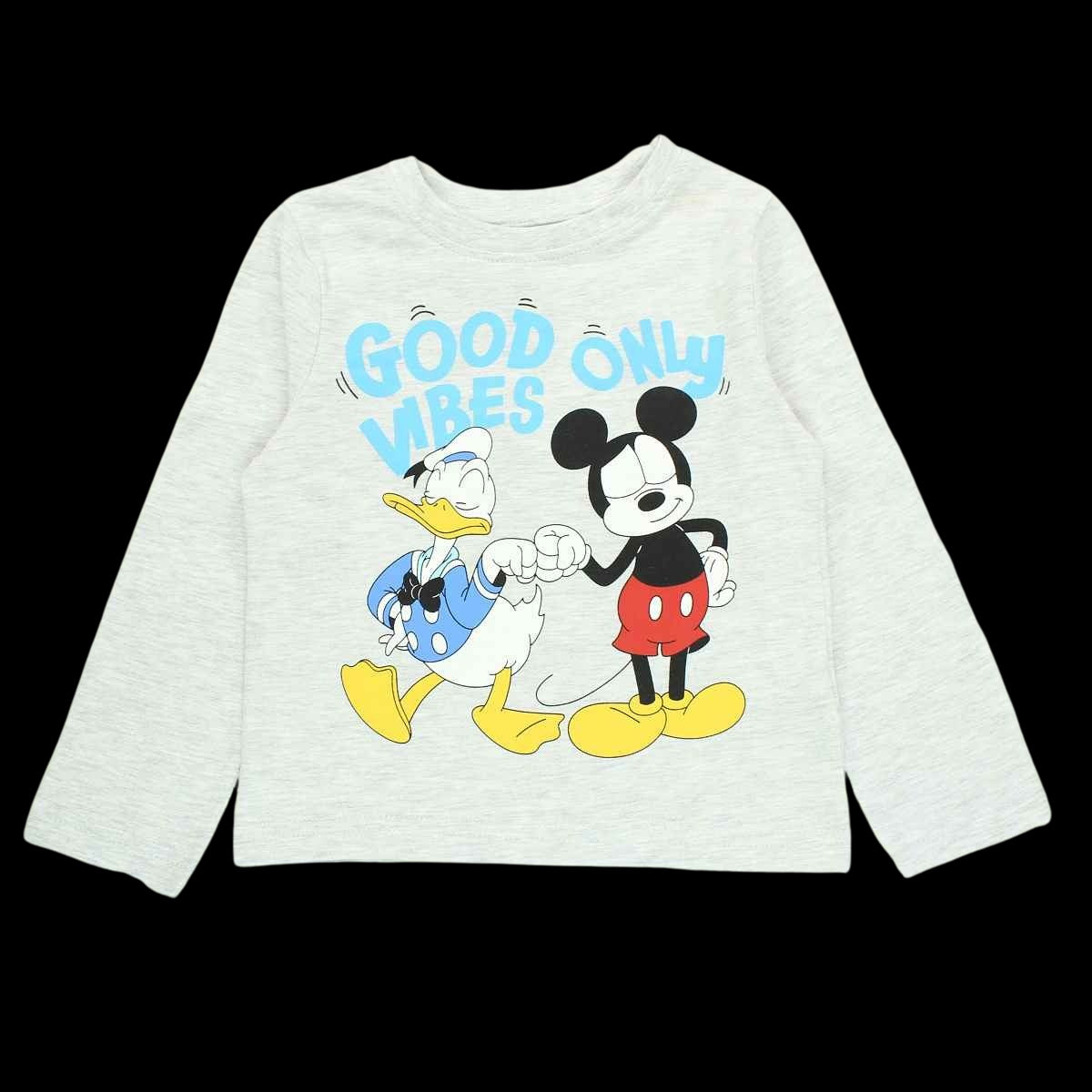 Pyjama coton Mickey - 3A Garçon - Enfant - Gris - 100 % Coton - Pantalon gris: 98 % Coton - 2 % Polyester - TrendyFlair