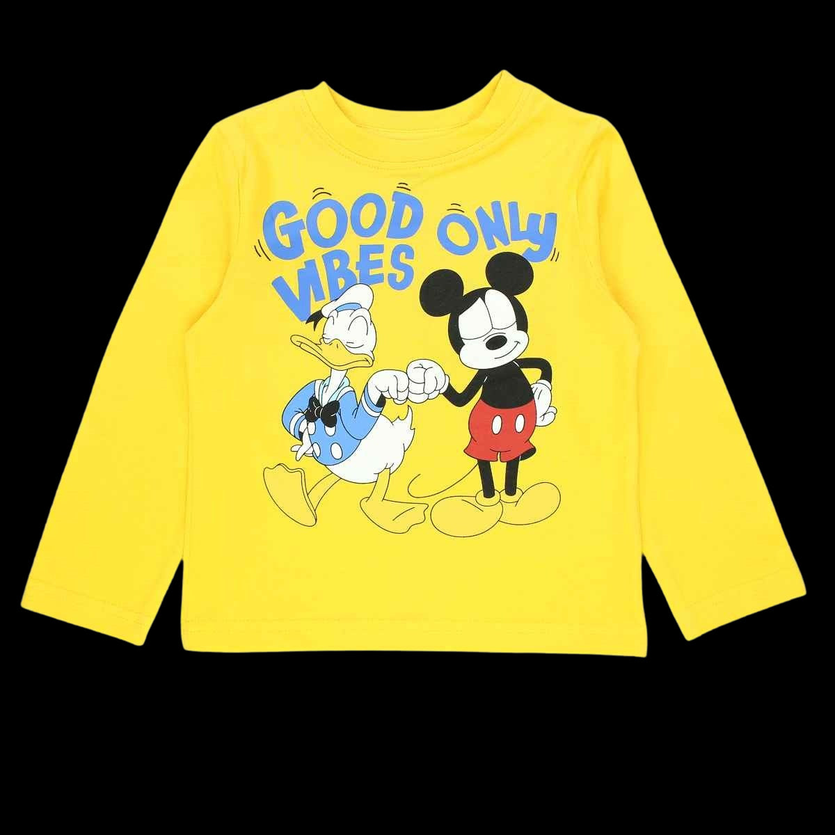 Pyjama coton Mickey - 3A Garçon - Enfant - Jaune - 100 % Coton - TrendyFlair