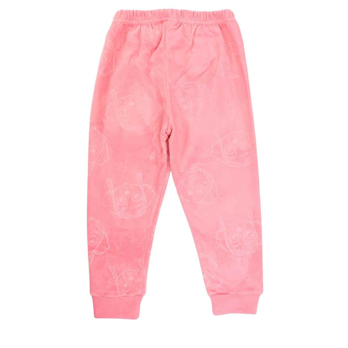 Pyjama velours Paw Patrol - 2/3A Fille - Enfant - Rose - 100% Polyester, VELOUR 160 GSM - TrendyFlair