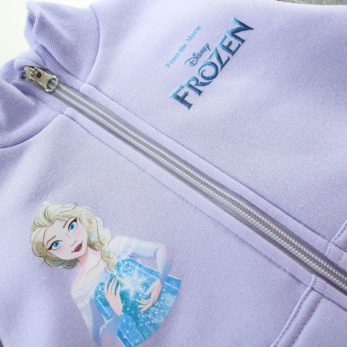 Jogging La Reine des Neiges - 2A Fille - Enfant - Gris - 100 % Polyester - 240 gsm - TrendyFlair
