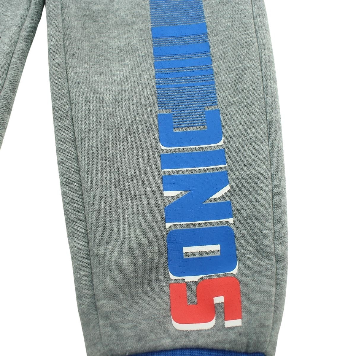 Jogging Sonic - 3A Garçon - Enfant - Gris - 100 % Polyester - 240 gsm - TrendyFlair