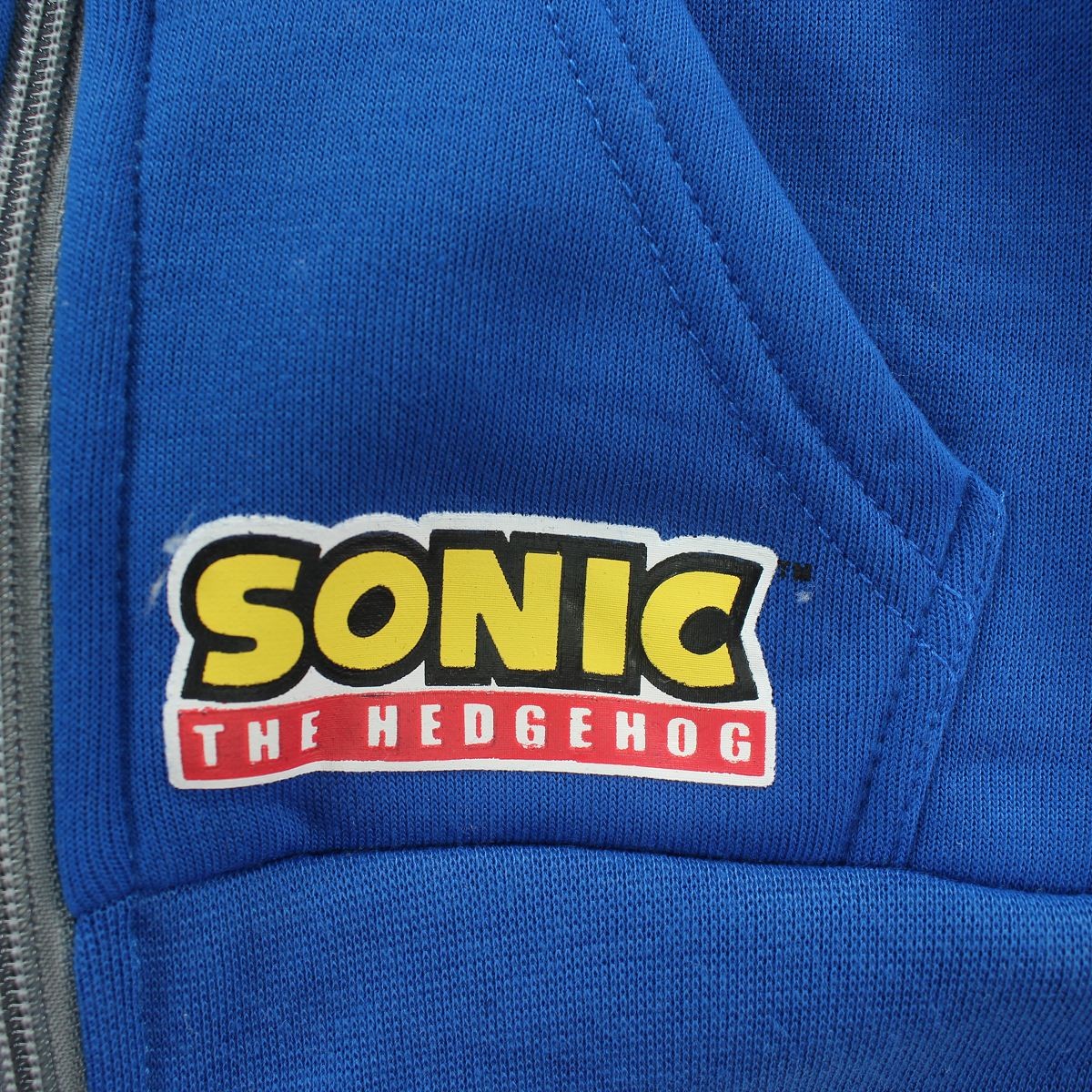 Jogging Sonic - 3A Garçon - Enfant - Bleu - 100 % Polyester - 240 gsm - TrendyFlair