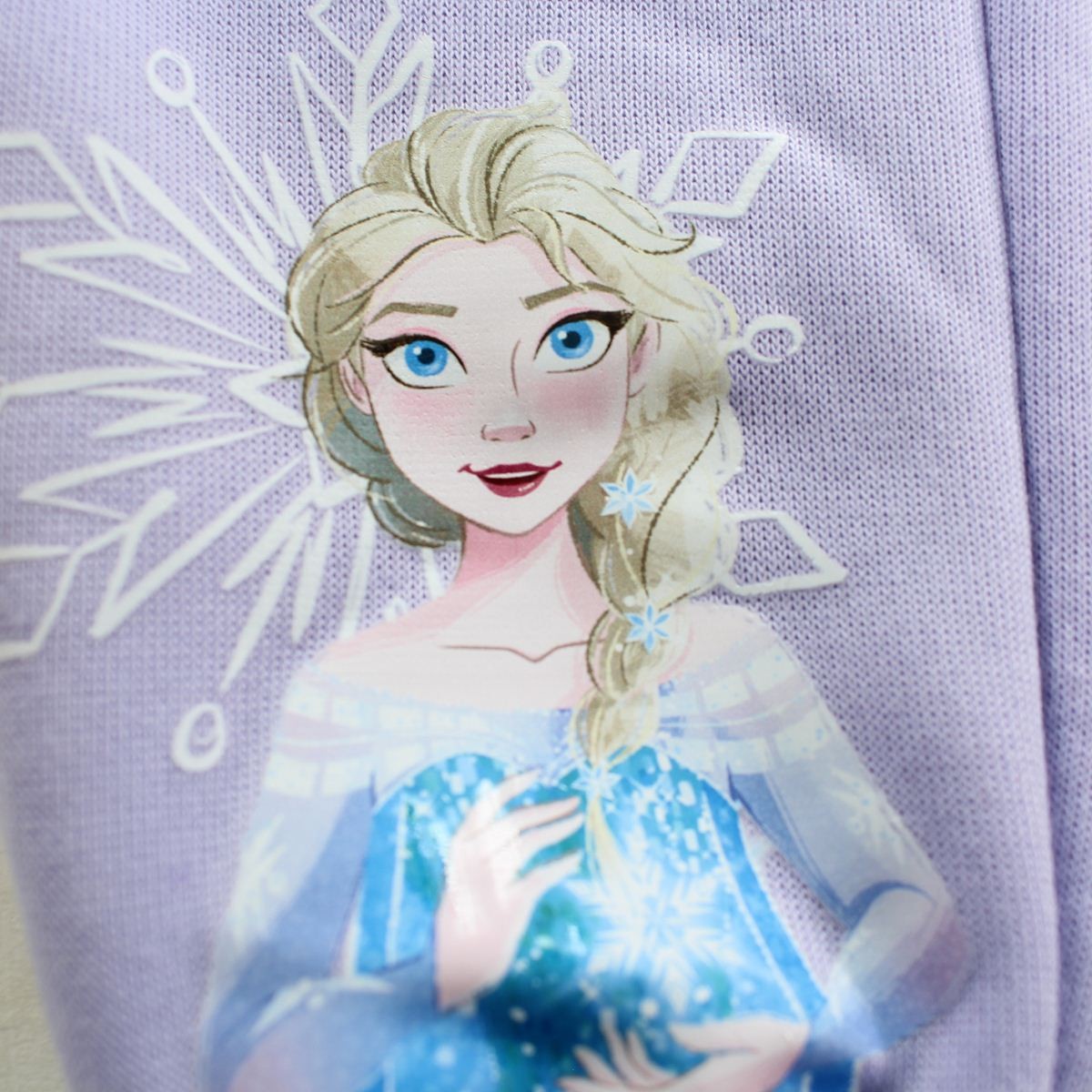Pantalon de jogging La Reine des Neiges - 2A Fille - Enfant - Violet - 100 % Polyester - 240 gsm - TrendyFlair