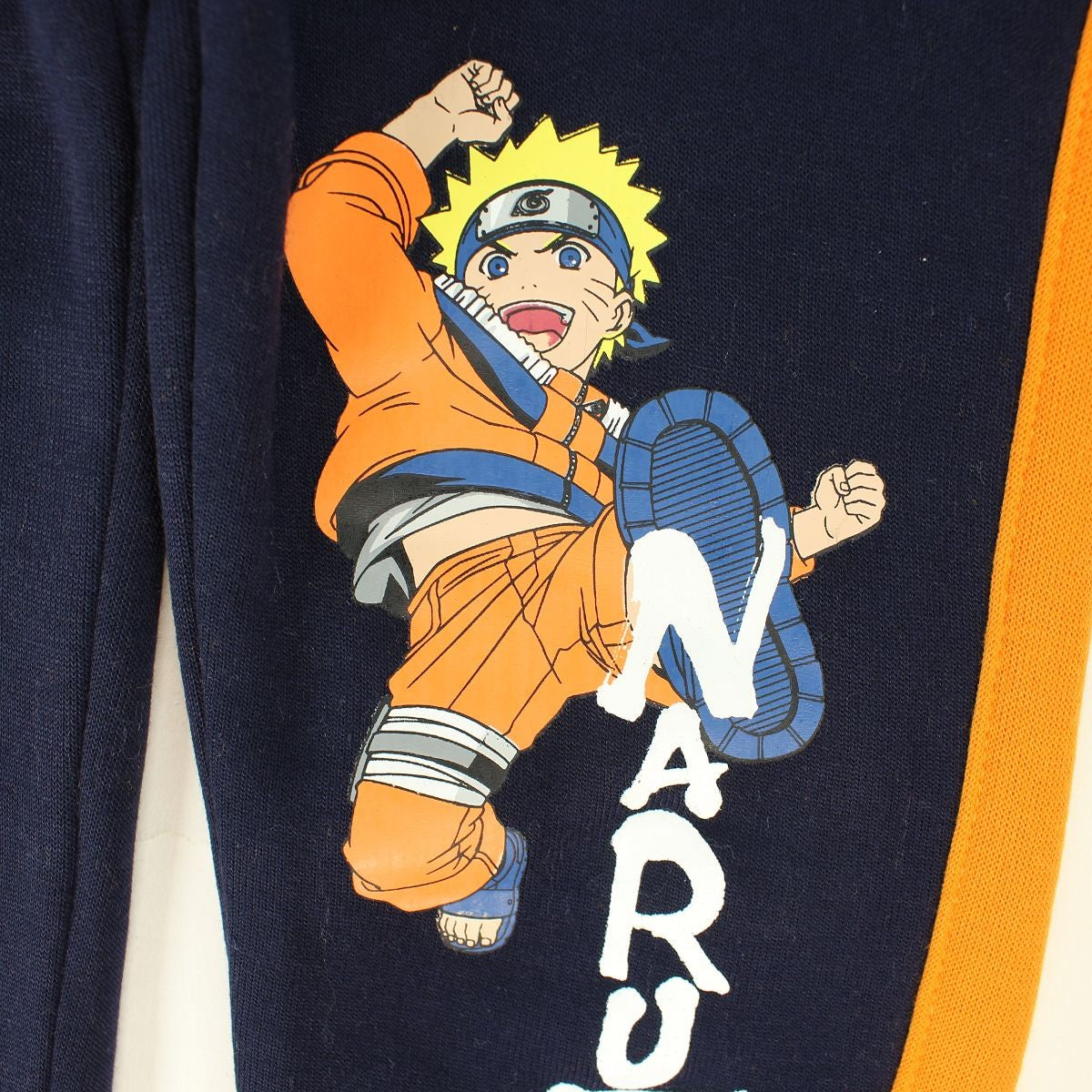 Pantalon de jogging Naruto - 3A Garçon - Enfant - Marine - 100 % Polyester - 240 gsm - TrendyFlair