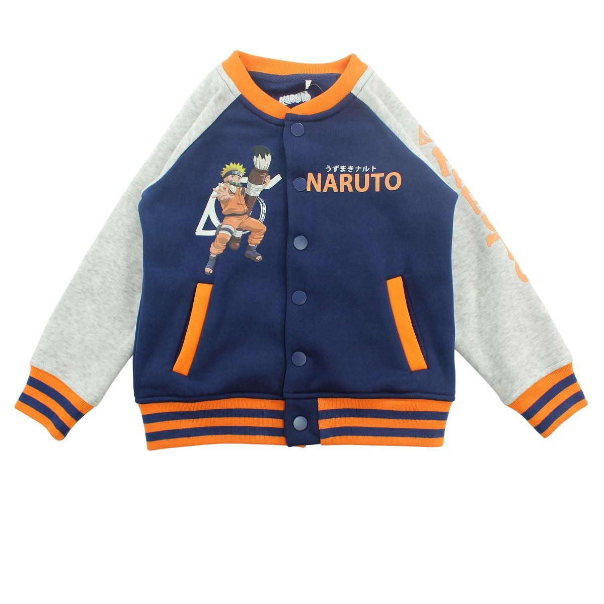 Jogging Naruto - 6A Garçon - Enfant - Gris - 100 % Polyester - 240 gsm - TrendyFlair
