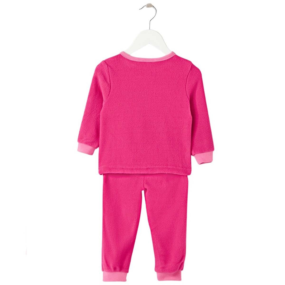 Pyjama polaire Princesse - 3A Fille - Enfant - Fushia - 100% Polyester - TrendyFlair