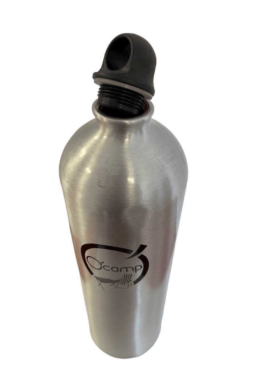 Gourde de randonnée - En aluminium - Contenance 1,5 Litres | Légère et durable | Idéale pour les activités en plein air | Argentée | TRENDYFLAIR