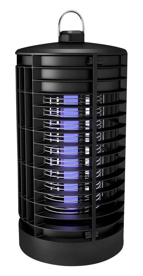 Lampe anti-moustique 13 Watts - Efficacité : 35m² | 11,5 x 21,9 cm | Blanc | TRENDYFLAIR