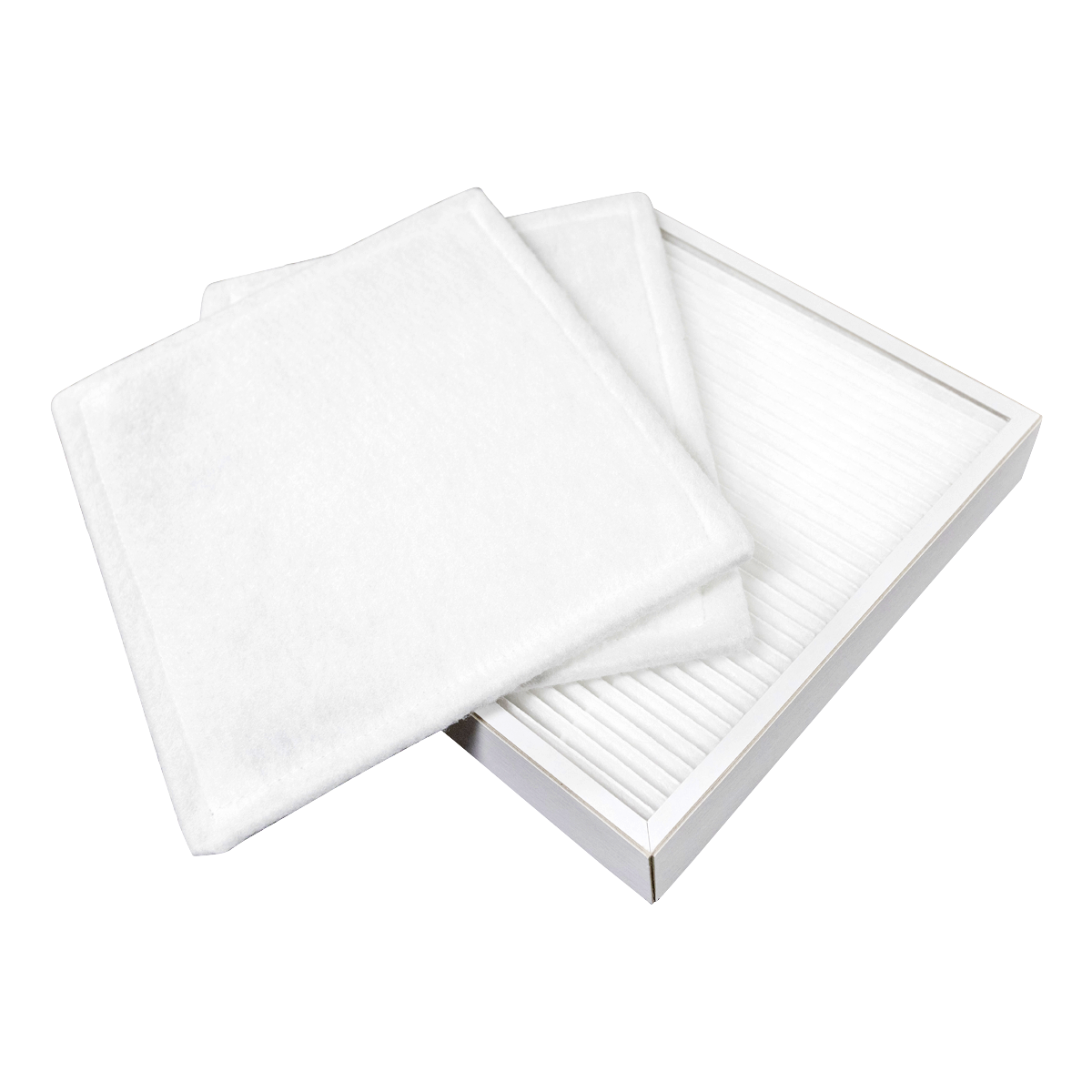 Filtres BRIZZ compatibles VMC ALDES Dee Fly Cube 300 et Dee Fly Cube 370 - fald01variante : 2 G4 + 1 F7|Trendyflair