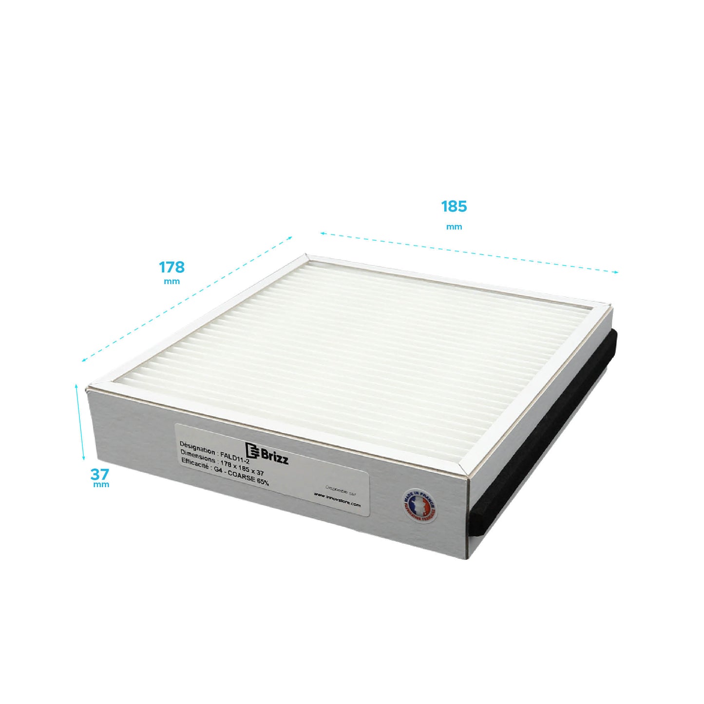 Filtre compatible purificateur d'air ALDES InspirAir Home SC240 - typedefiltration : Pollen|Trendyflair