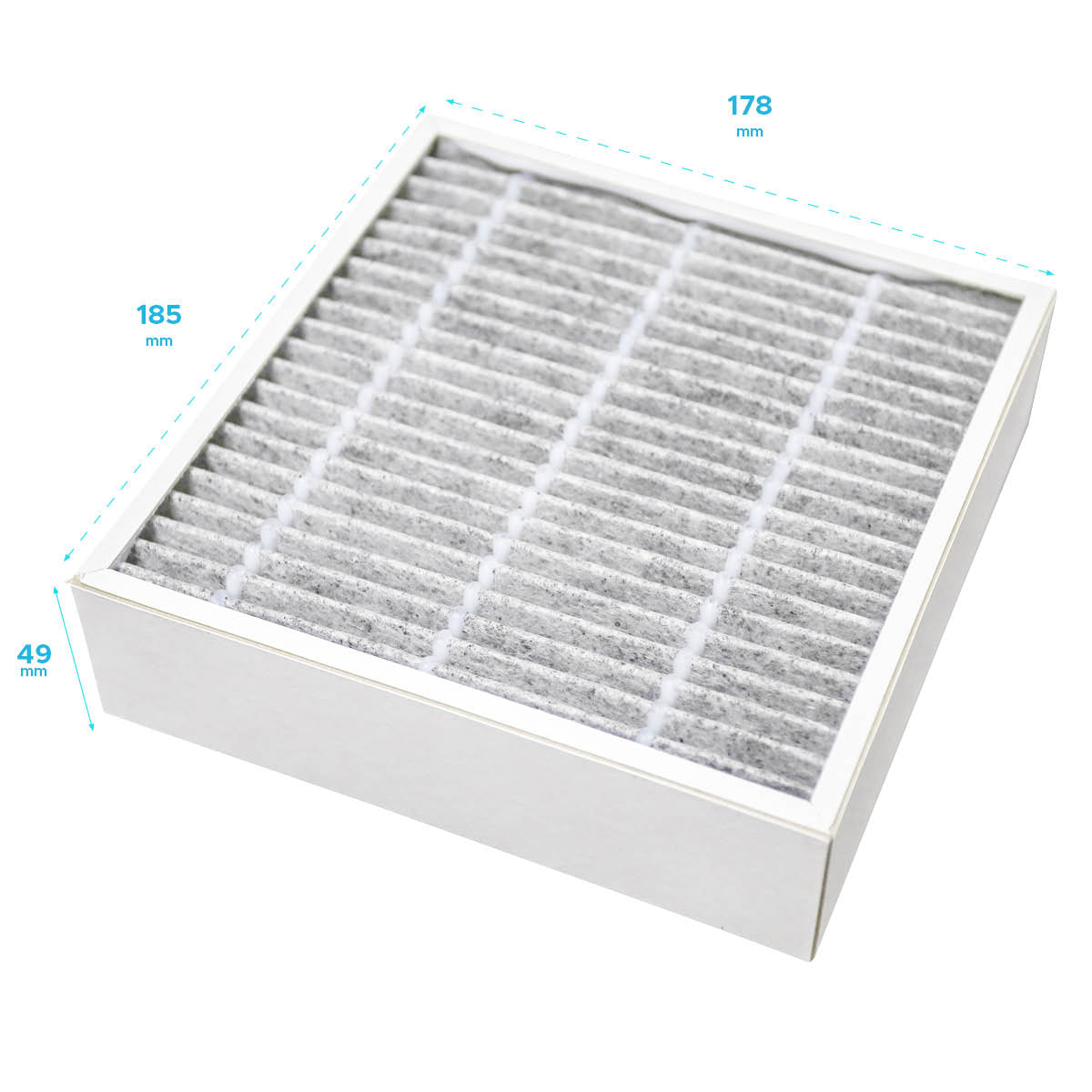 Filtre compatible purificateur d'air ALDES InspirAir Home SC240 - typedefiltration : COV|Trendyflair
