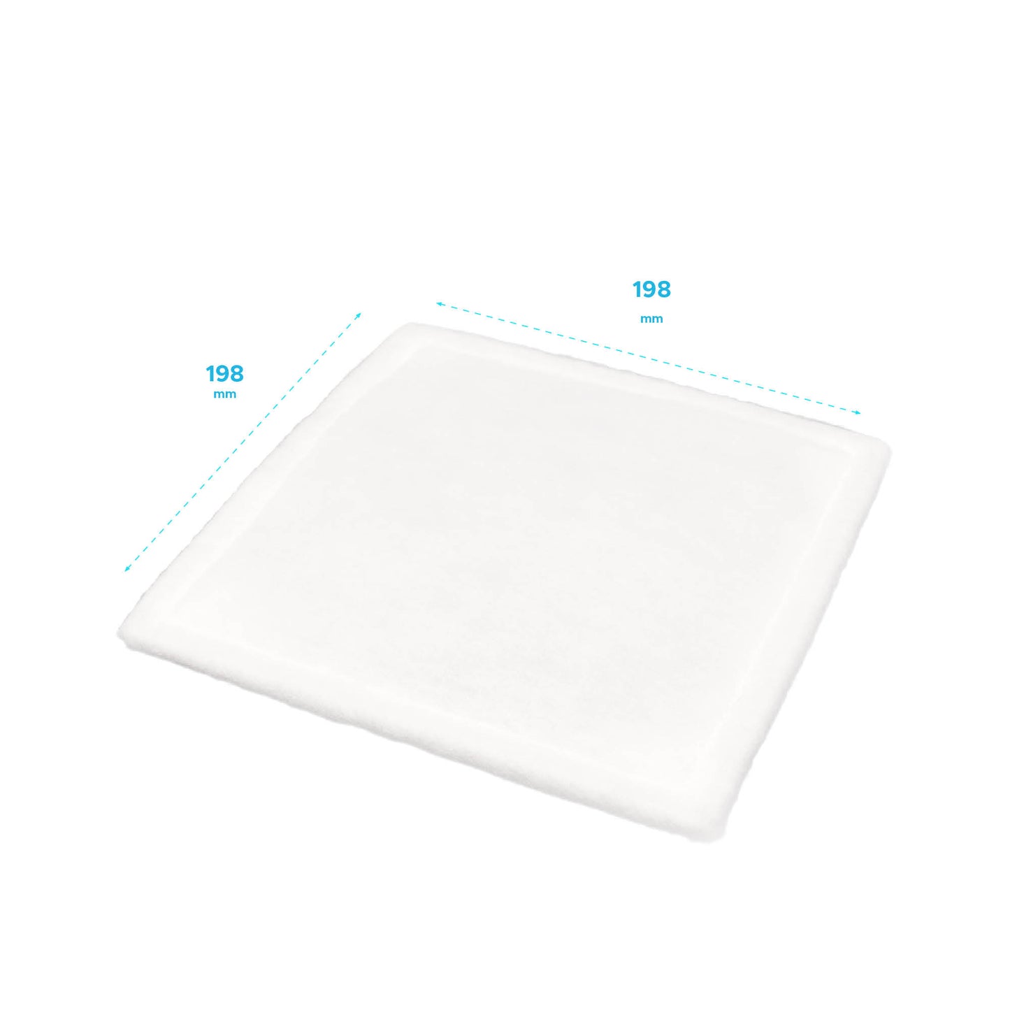Filtre compatible purificateur d'air ALDES InspirAir Home SC240 - typedefiltration : Poussières (198x198mm)|Trendyflair
