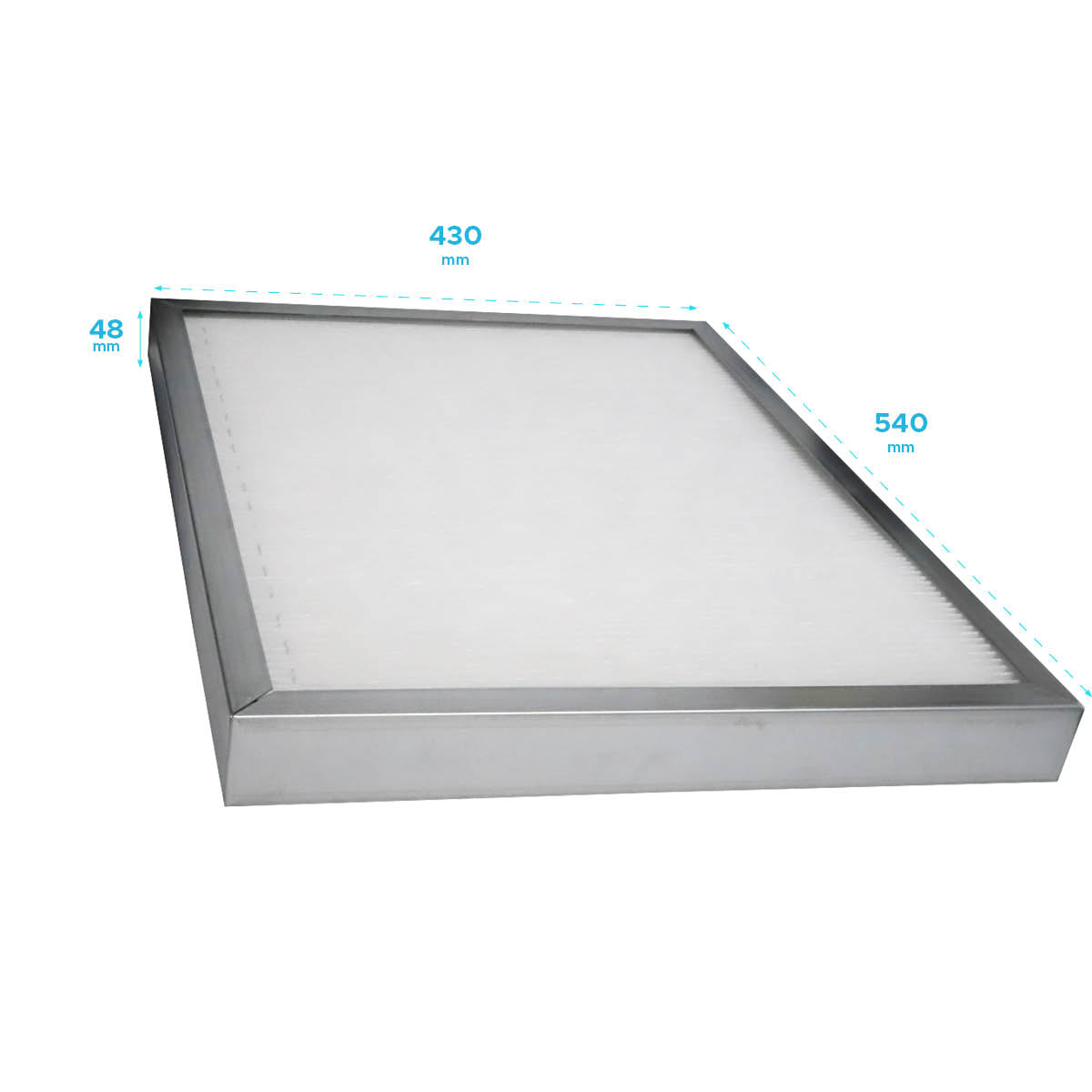 Filtre M5 pour Clim gainable ATLANTIC - 540 x 430 x 48 mm|Trendyflair