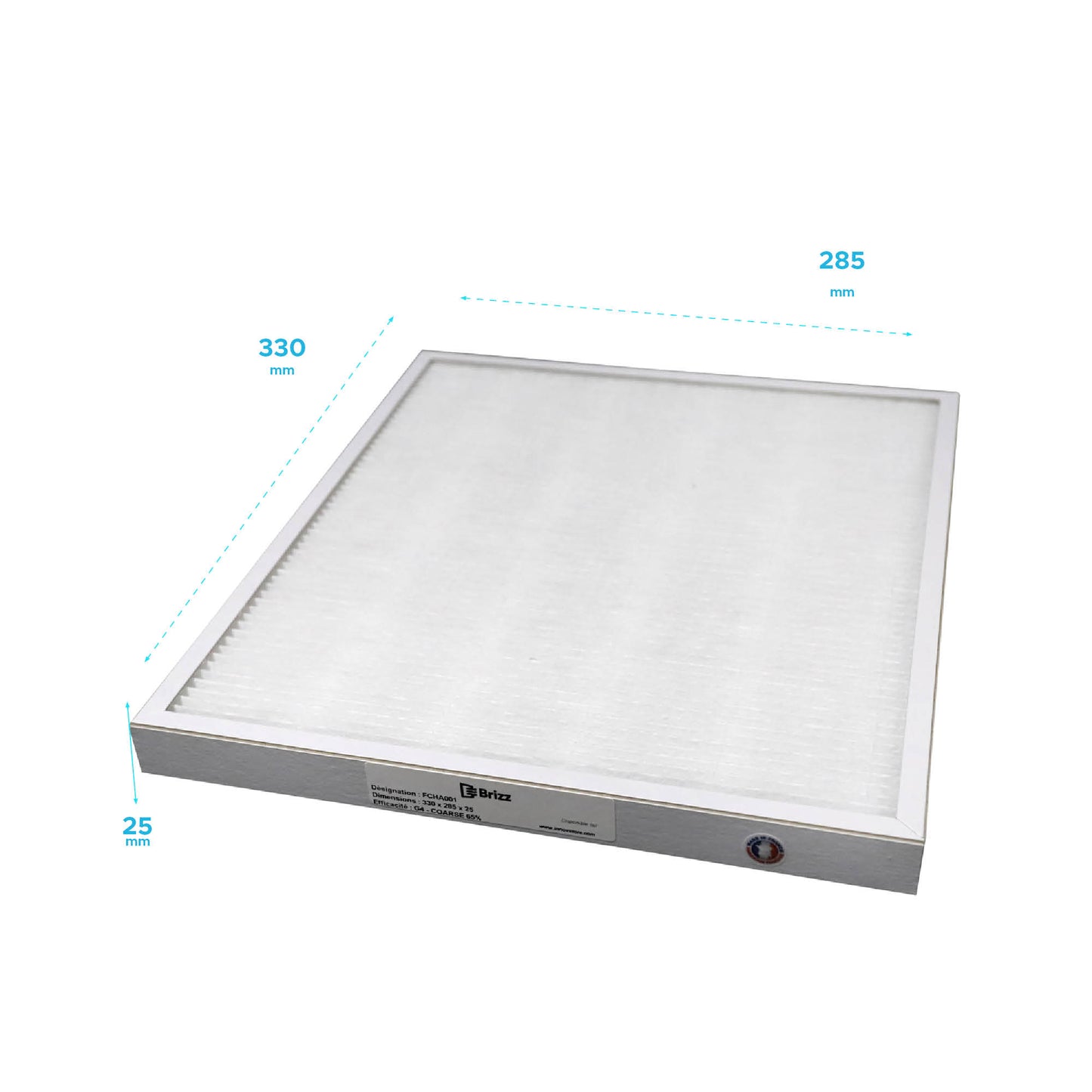 Filtre G4 compatible Chauffe-eau TD VMC 200 L CHAPPEE|Trendyflair