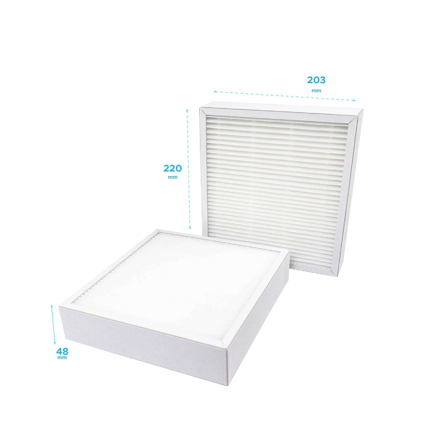 Filtres G4 compatibles VMC DANTHERM HCC2 (2 pièces)|Trendyflair