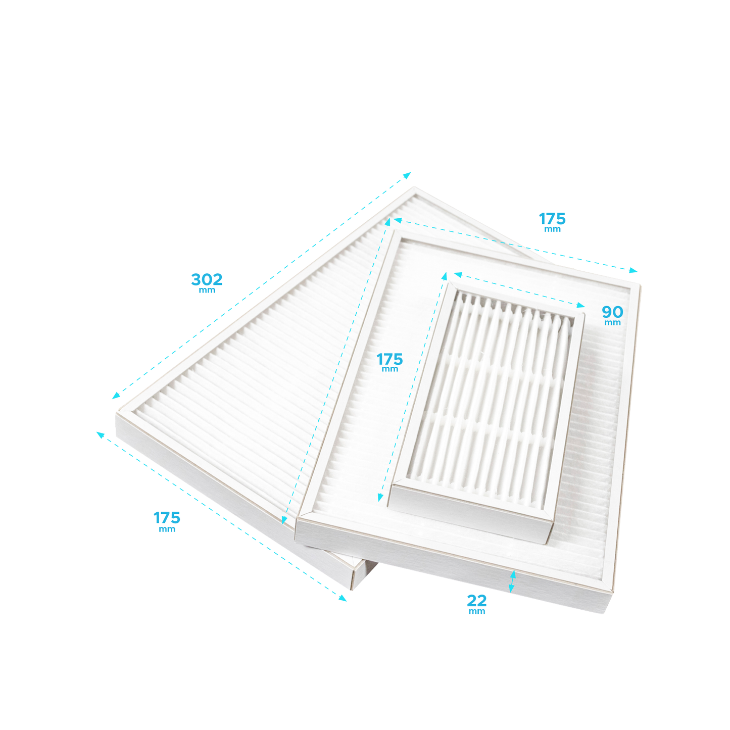 Filtres F7 compatibles VMC DUOLIX MAX / MAX HYGRO Atlantic (3 pièces)|Trendyflair