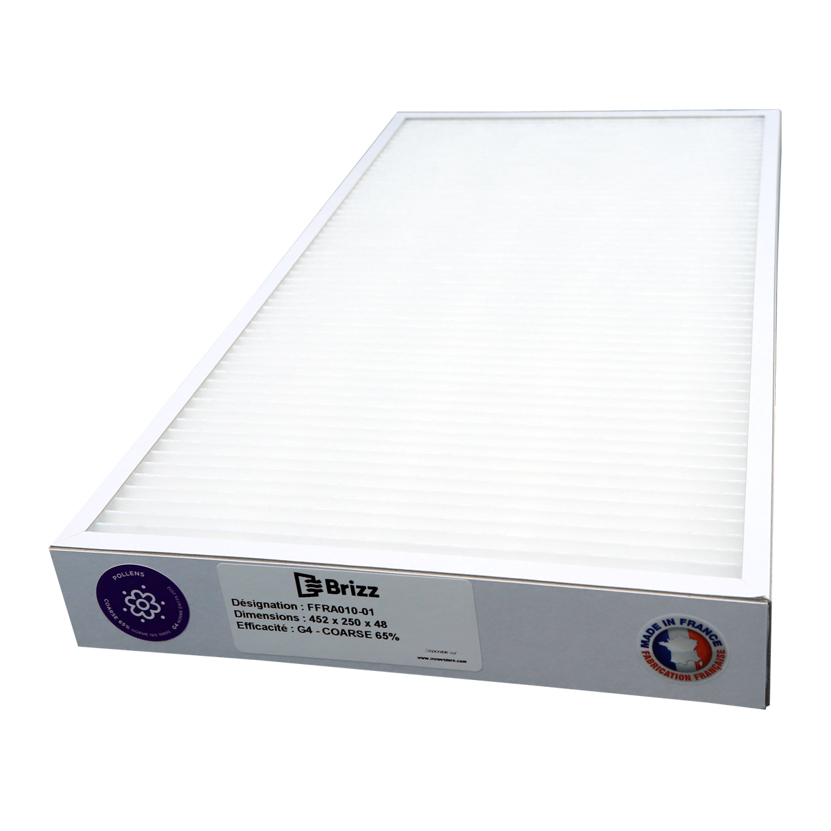 Filtre G4 compatible Ventilation FRANCE AIR Temperys - modle : 800 ou 1000|Trendyflair