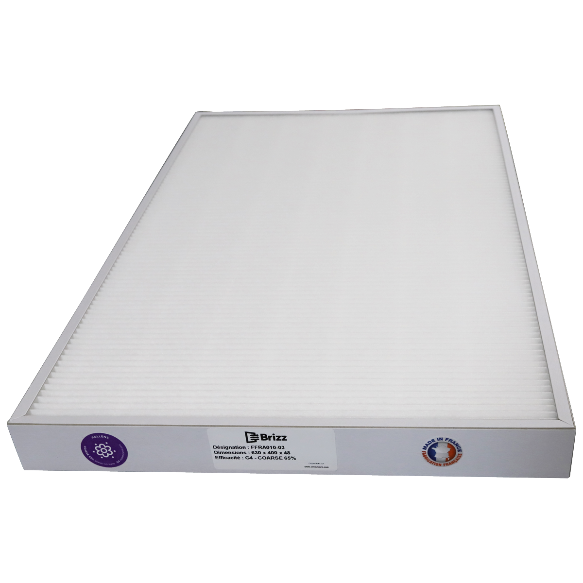 Filtre G4 compatible Ventilation FRANCE AIR Temperys - modle : 3000|Trendyflair