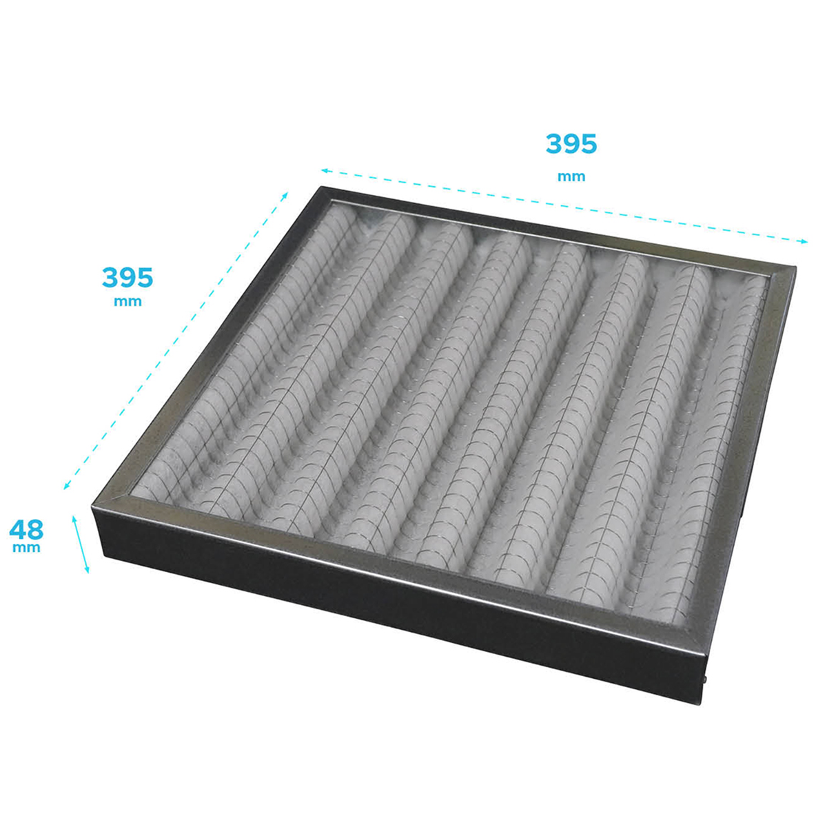 Filtre G4 compatible CTA FRANCE AIR FR SPG - dimensions : 395 x 395 x 48mm|Trendyflair