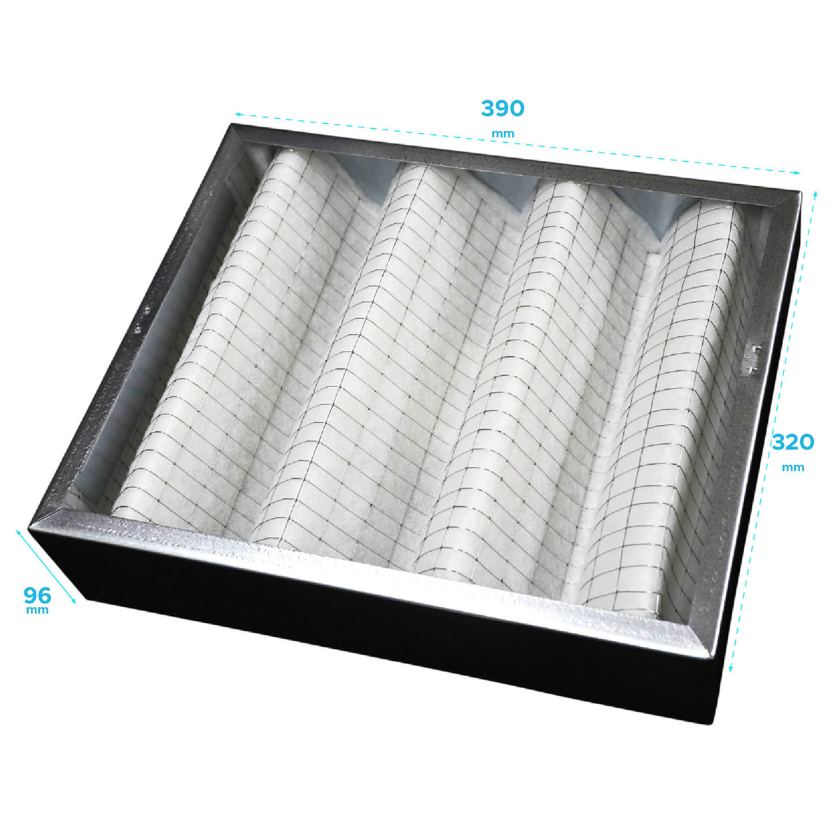Filtre compatible puit canadien à eau glycolée ELF CX HELIOS - modle : ELF-CX 44 - filtration : G4|Trendyflair